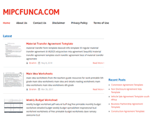 Tablet Screenshot of mipcfunca.com